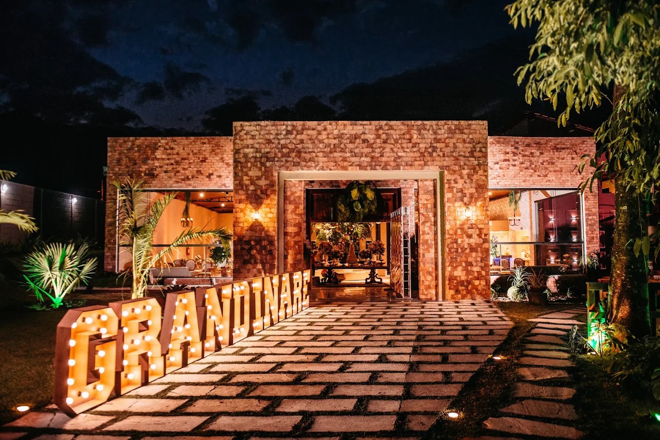 Entrada do evento