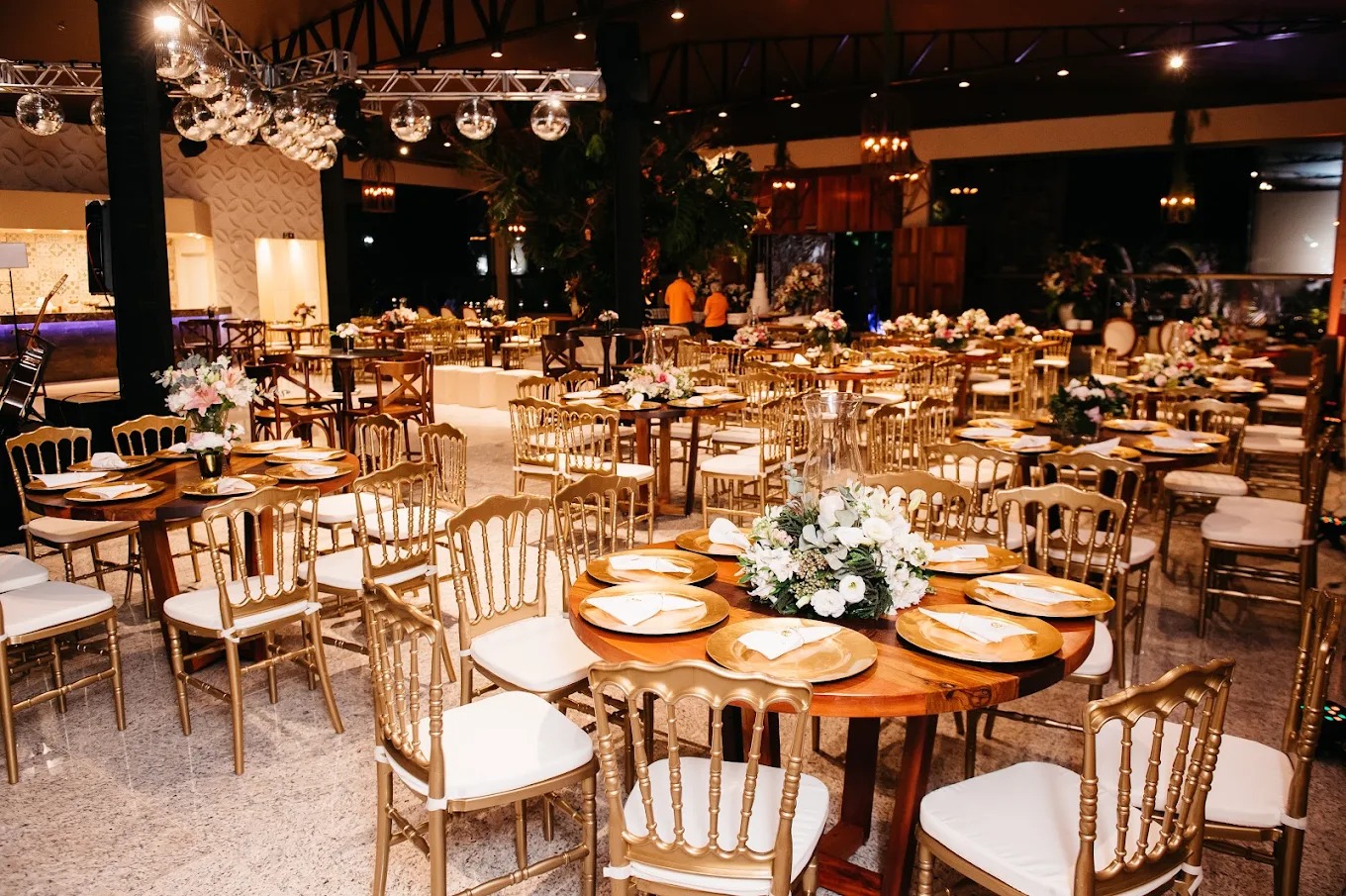 Salão principal do evento